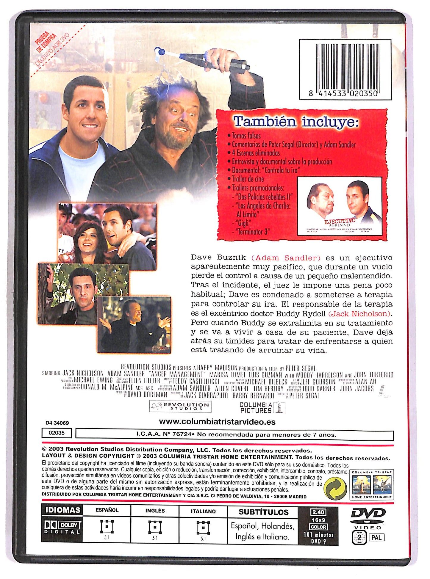 EBOND Ejecutivo Agresivo DVD D690716