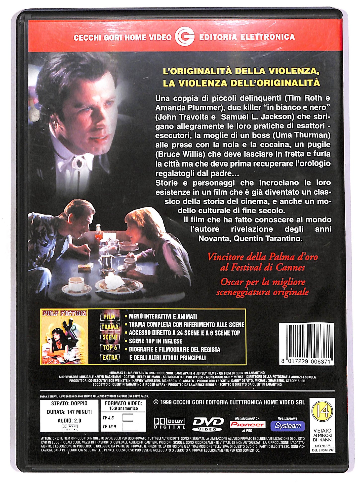 EBOND Pulp Fiction DVD D690728