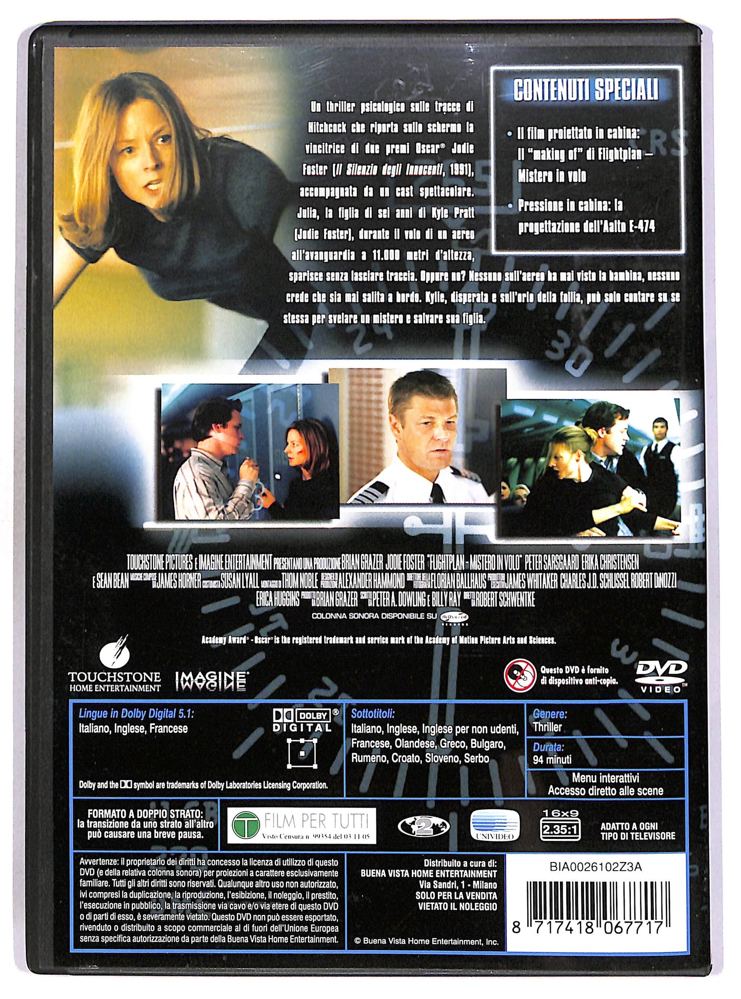 EBOND Flightplan - Mistero in volo DVD D690903