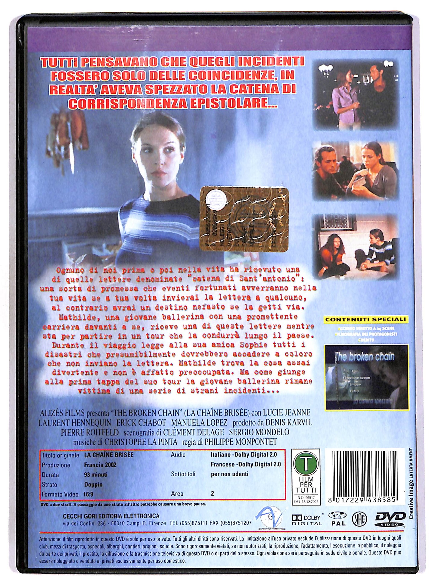 EBOND The Broken Chain DVD D690912