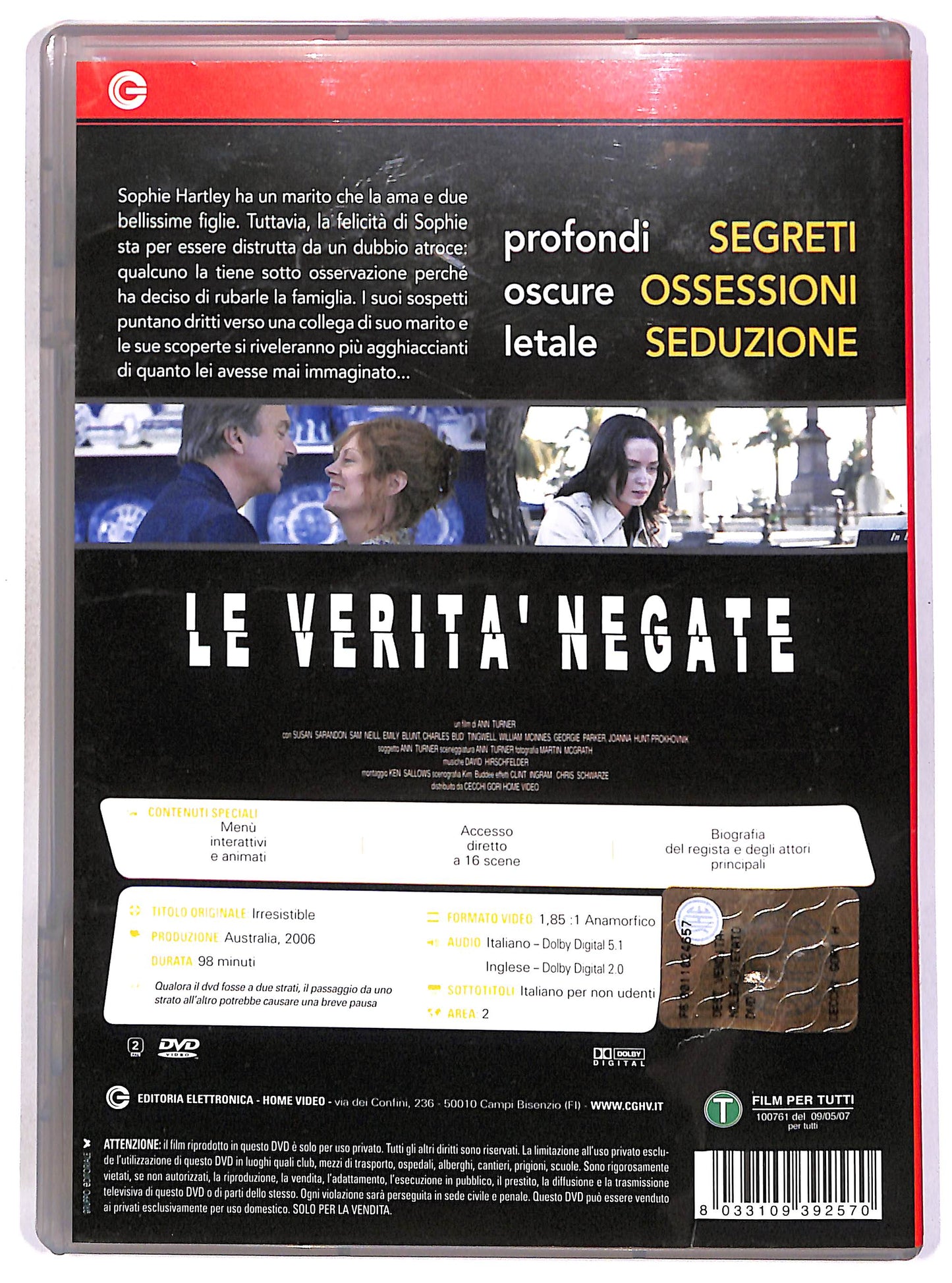 EBOND Le verita negate DVD D690937