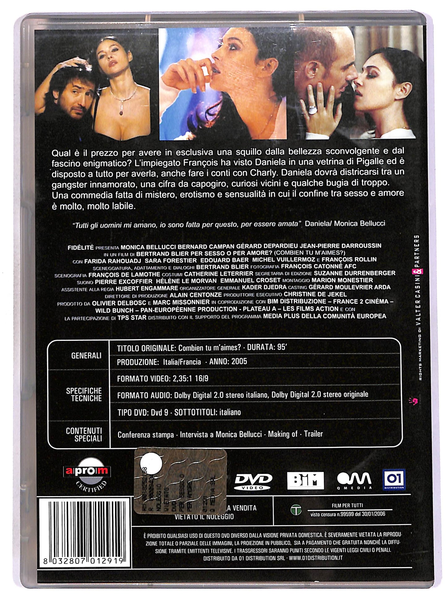 EBOND Per sesso o per amore? DVD D690954