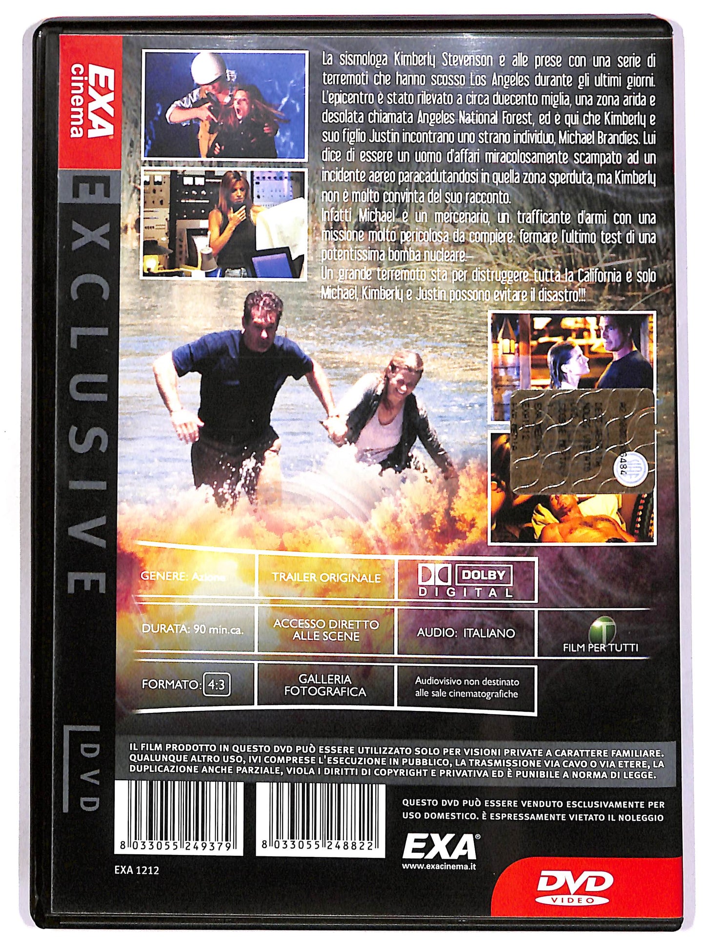 EBOND Scosse Mortali DVD D691006