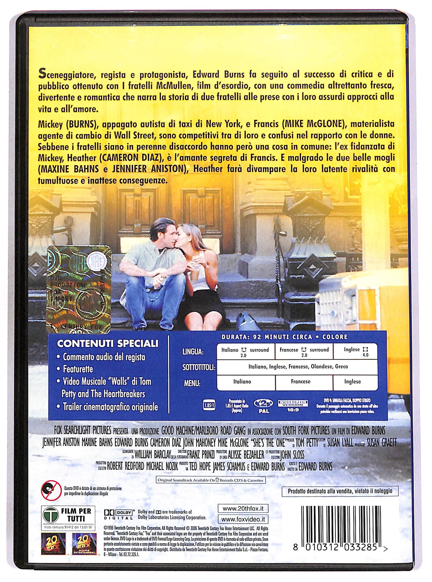 EBOND Il senso dell'amore DVD D691034