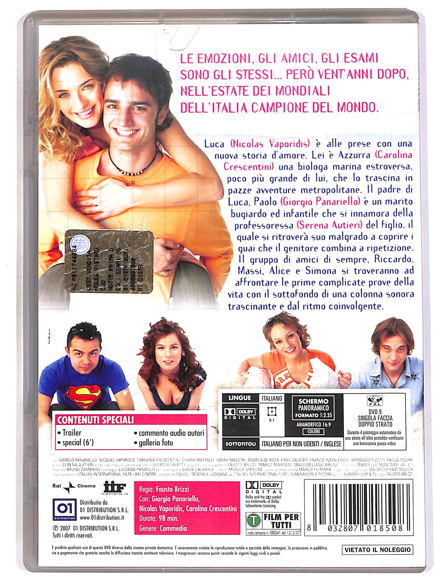 EBOND Notte prima degli esami - Oggi DVD D691138