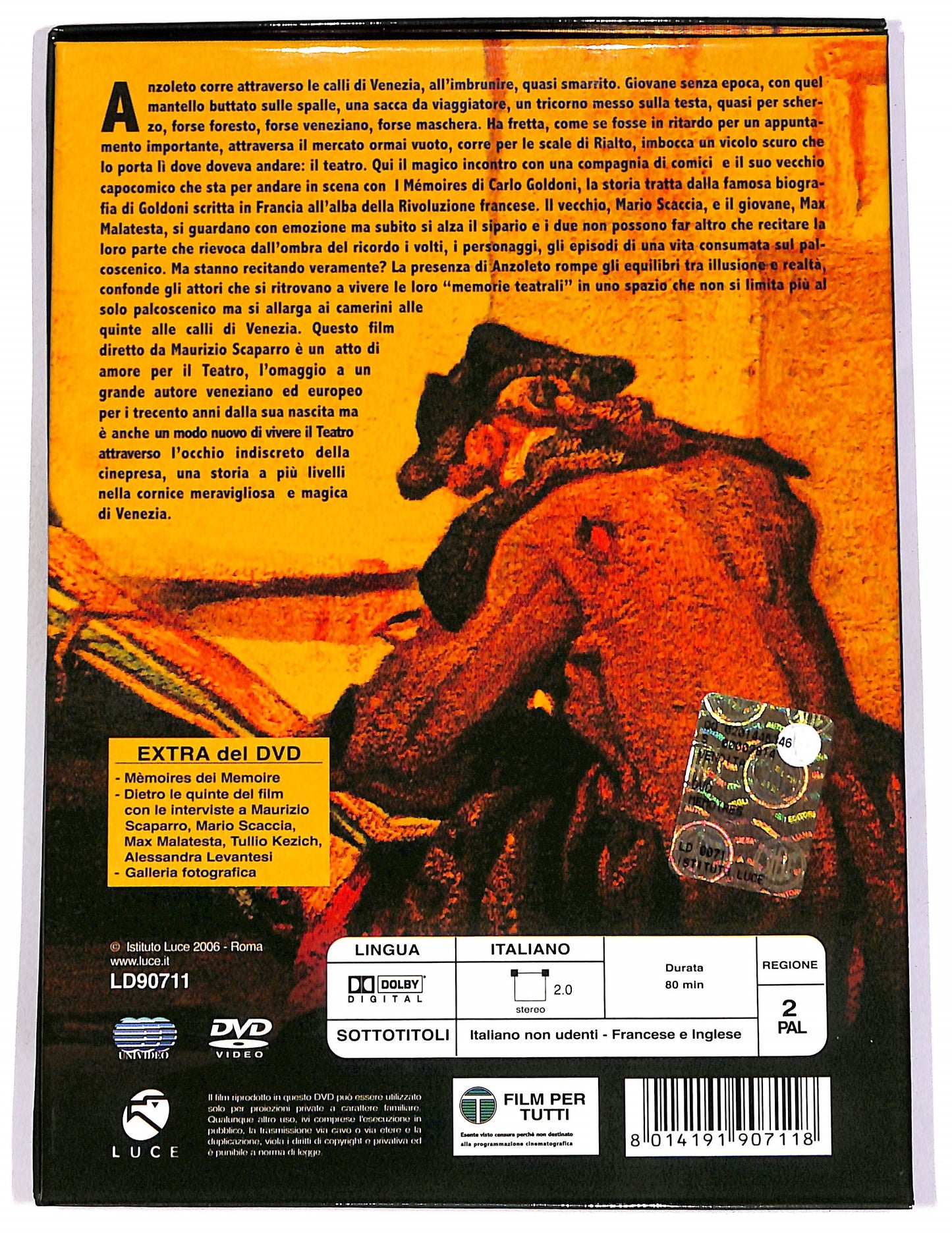 EBOND Memoires DIGIPACK DVD D691214