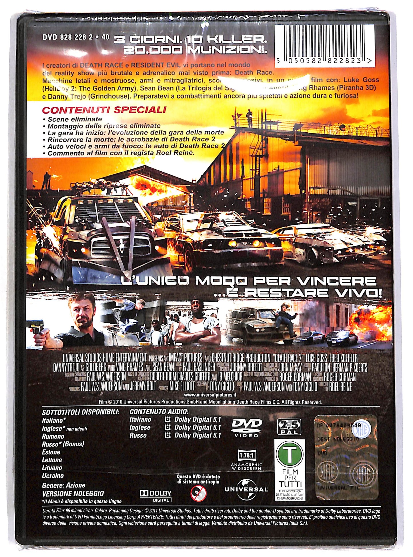 EBOND Death Race 2 NOLEGGIO DVD D691254