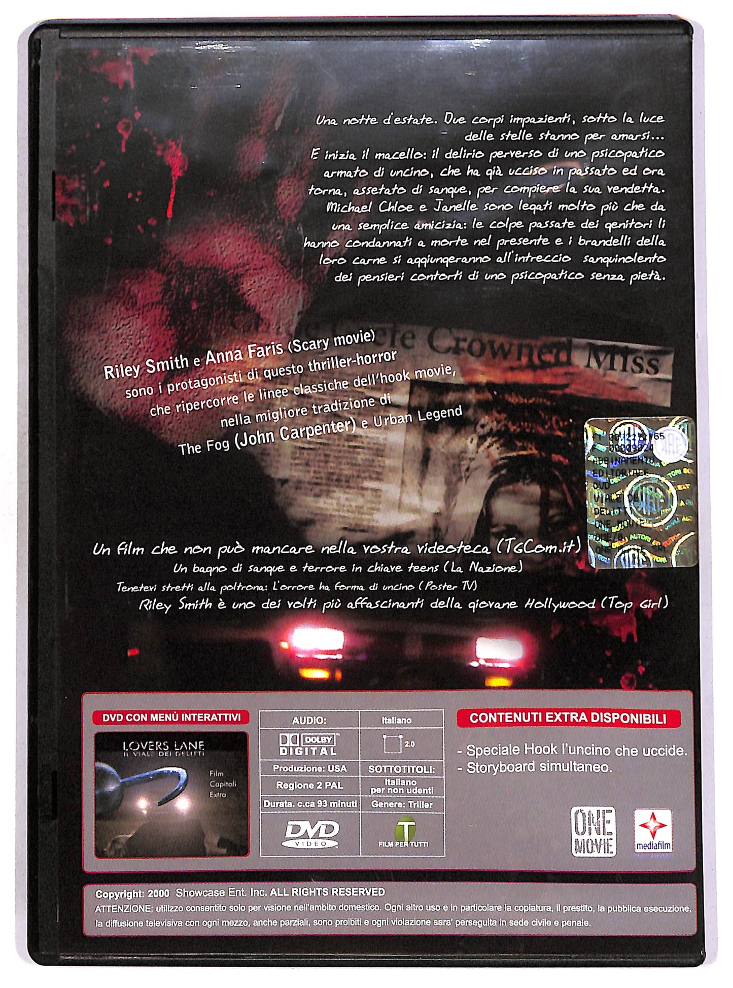 EBOND Viale dei delitti EDITORIALE DVD D691264