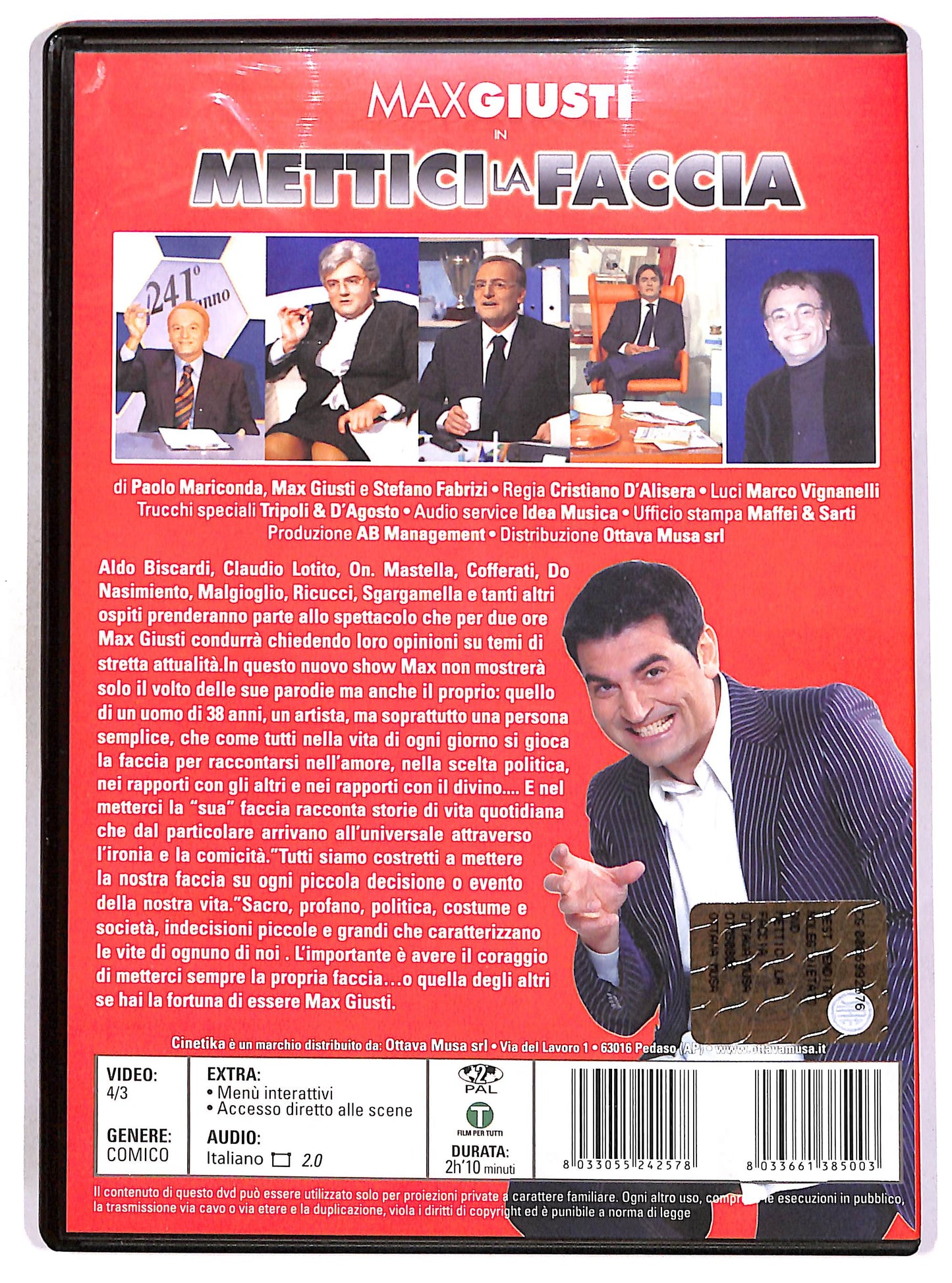 EBOND Mettici la faccia - Max Giusti DVD D691304