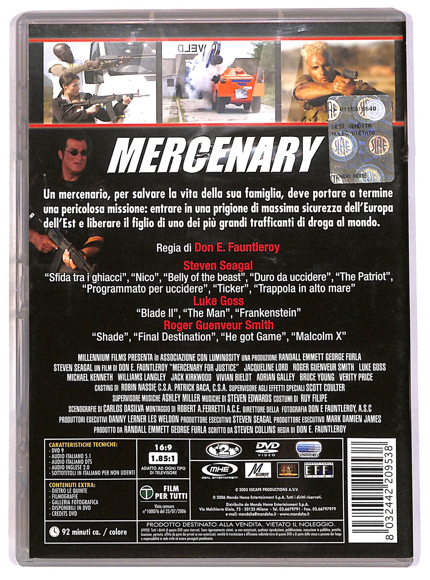 EBOND Mercenary DVD D691318