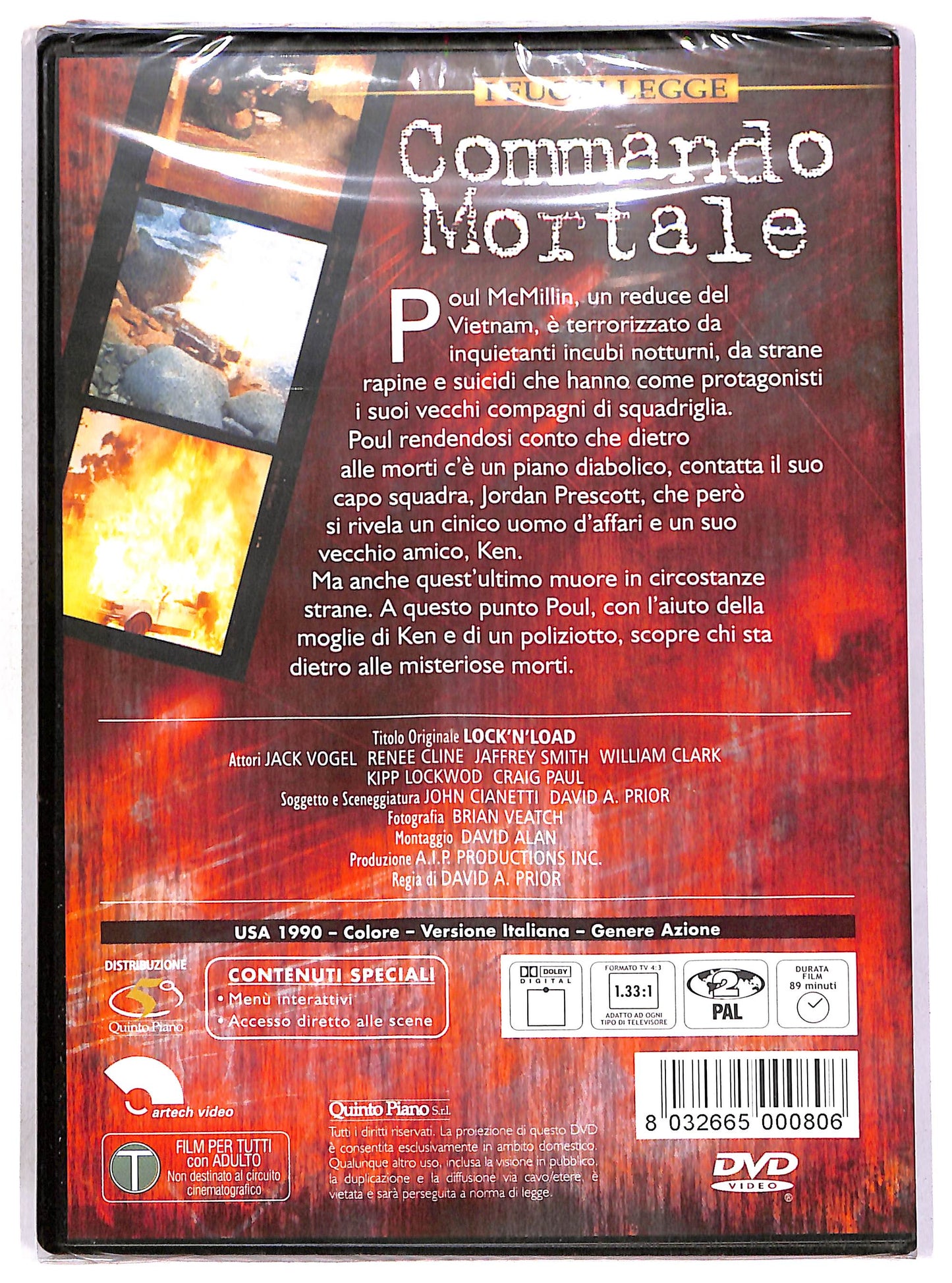 EBOND Commando mortale DVD D691334