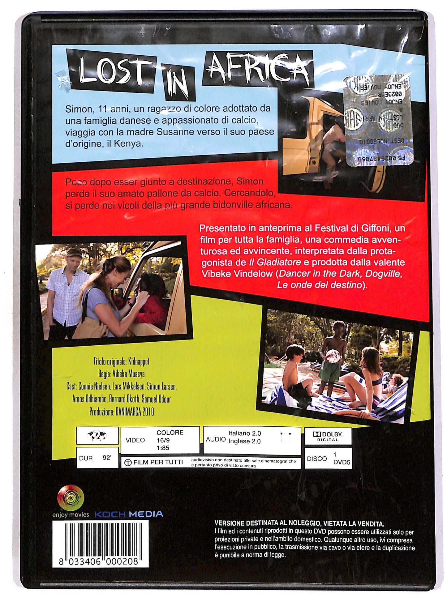 EBOND Lost in Africa DVD D691418