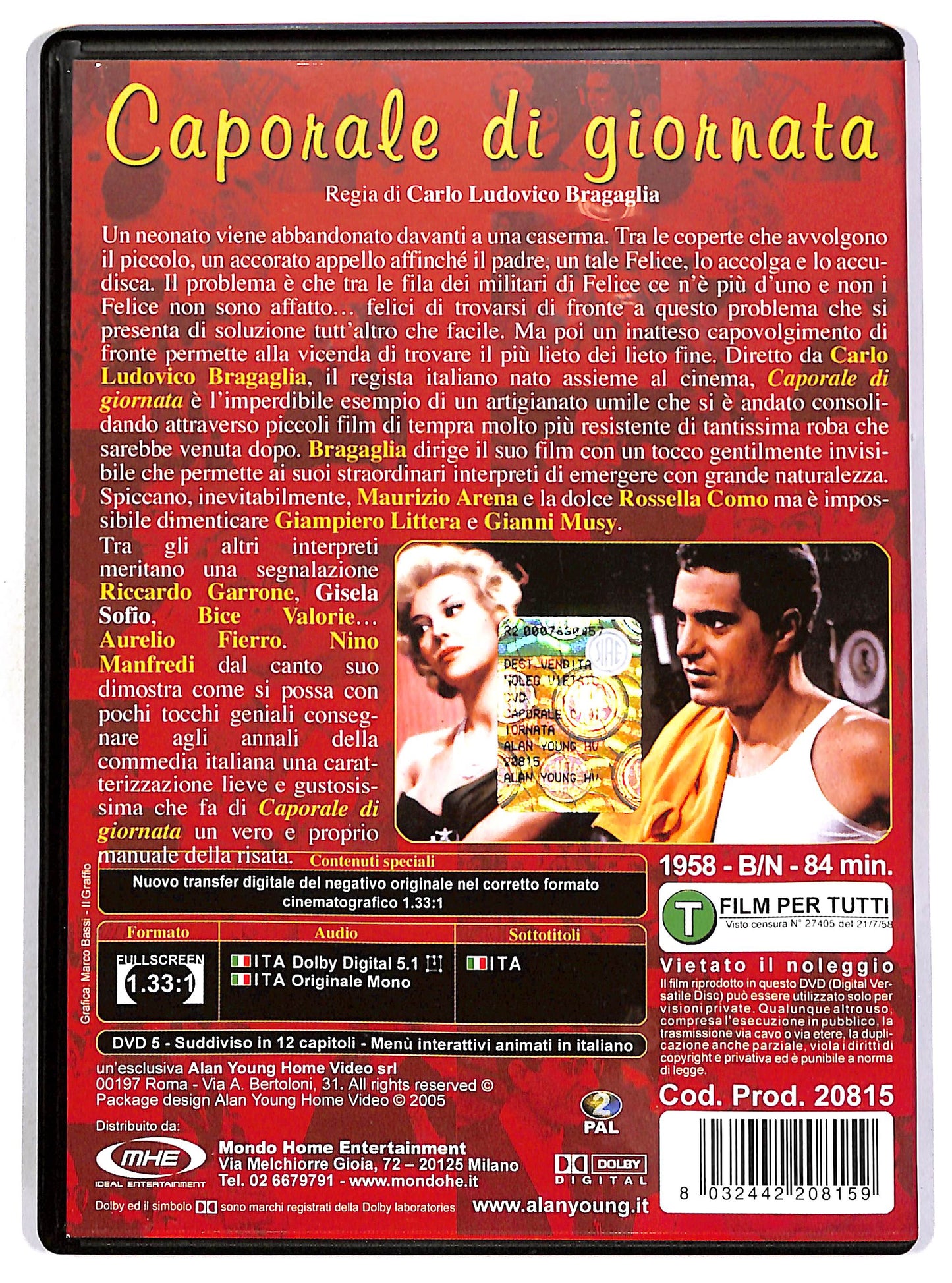 EBOND Caporale di giornata DVD D691451