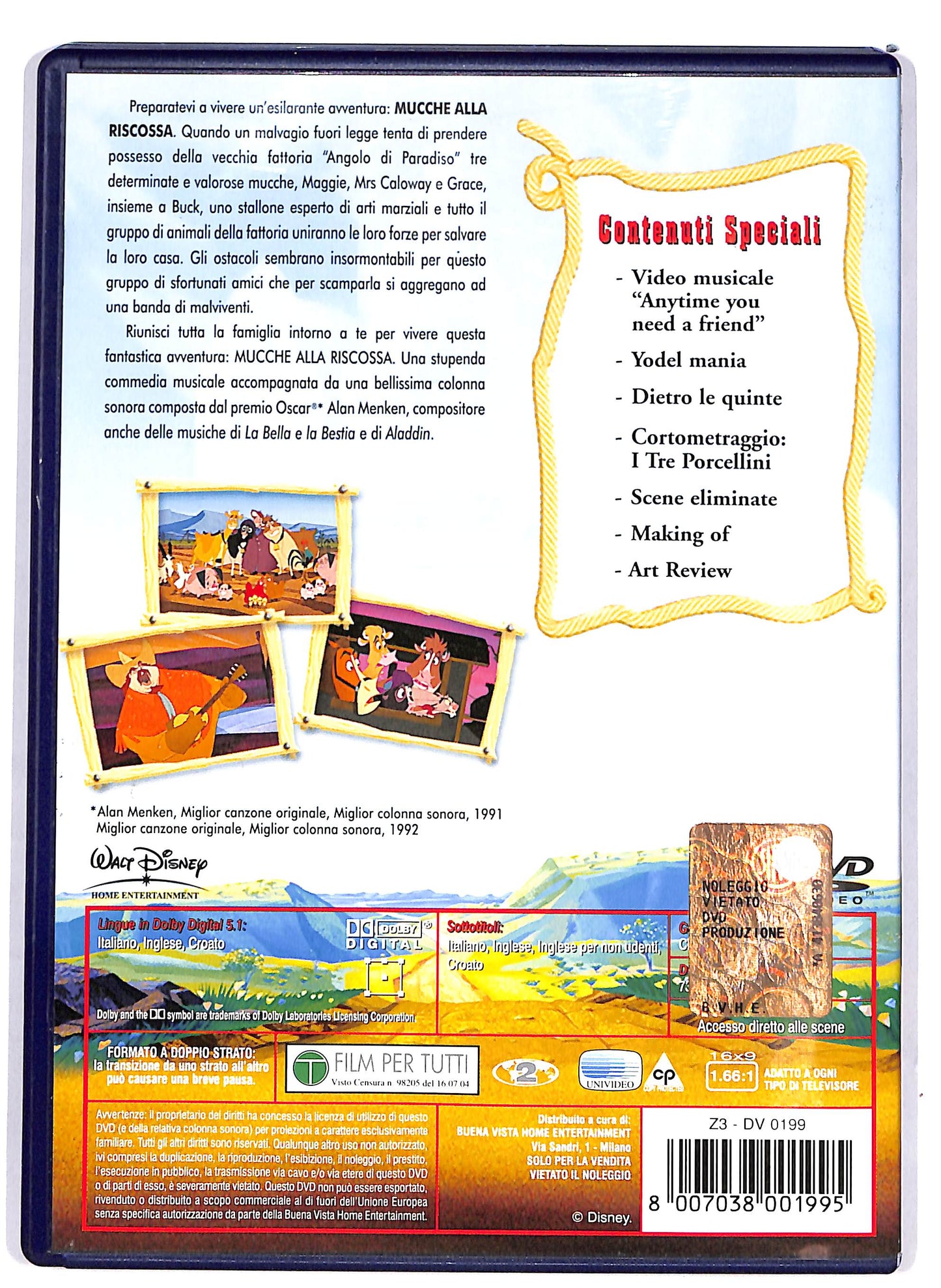 EBOND Mucche alla riscossa DVD D691521
