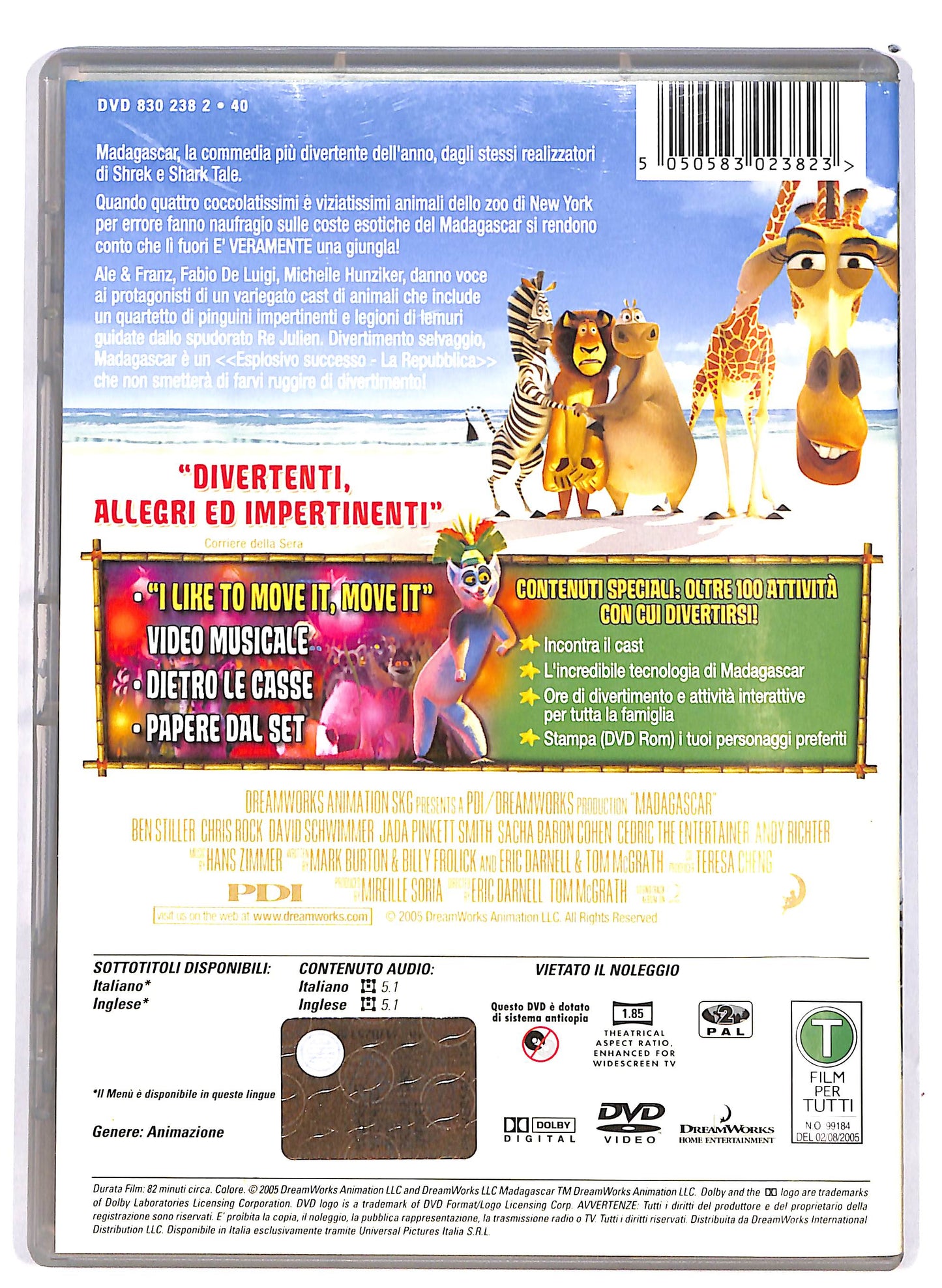 EBOND Madagascar  DVD D691524