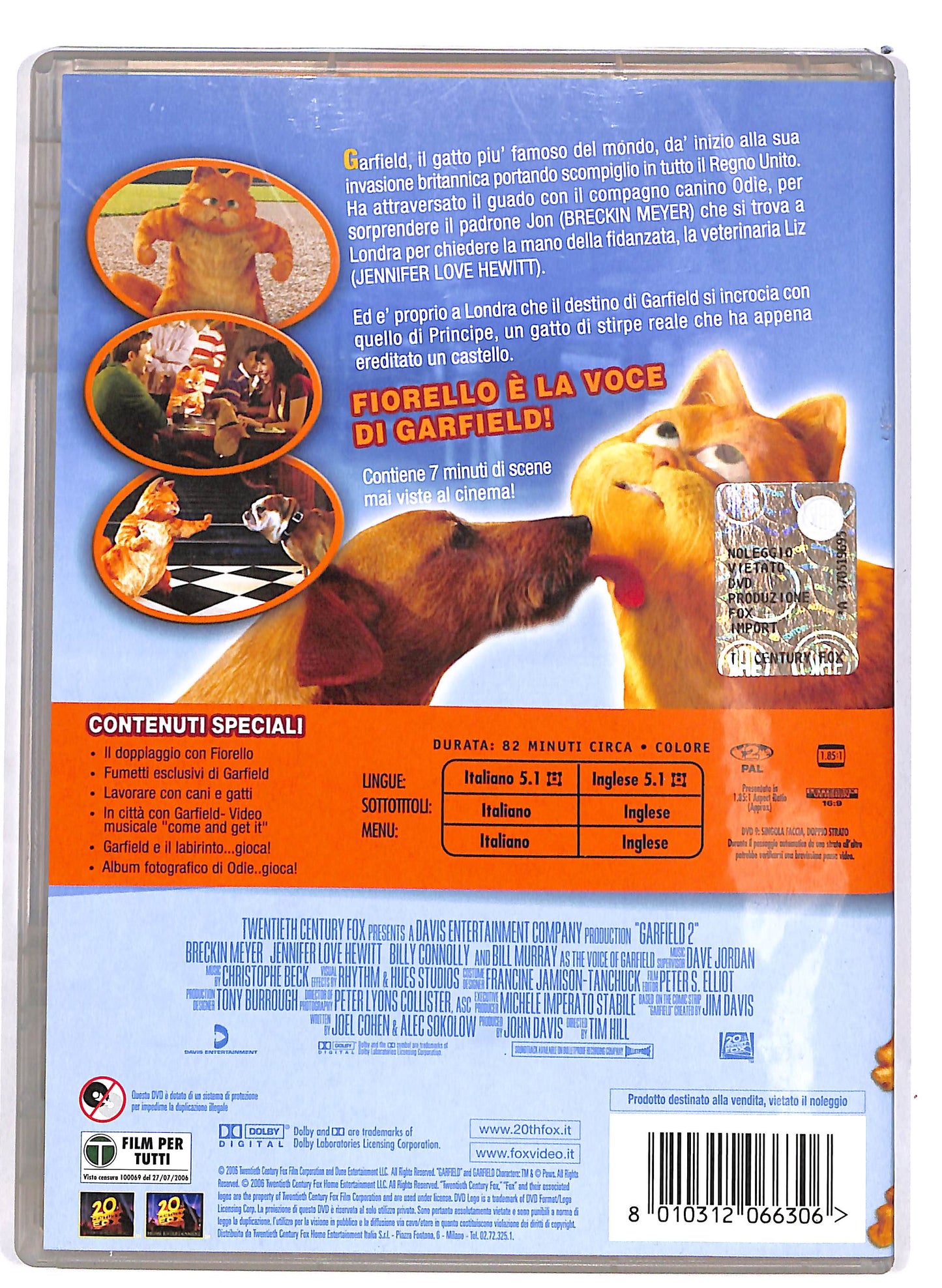 EBOND Garfield 2 DVD D691525