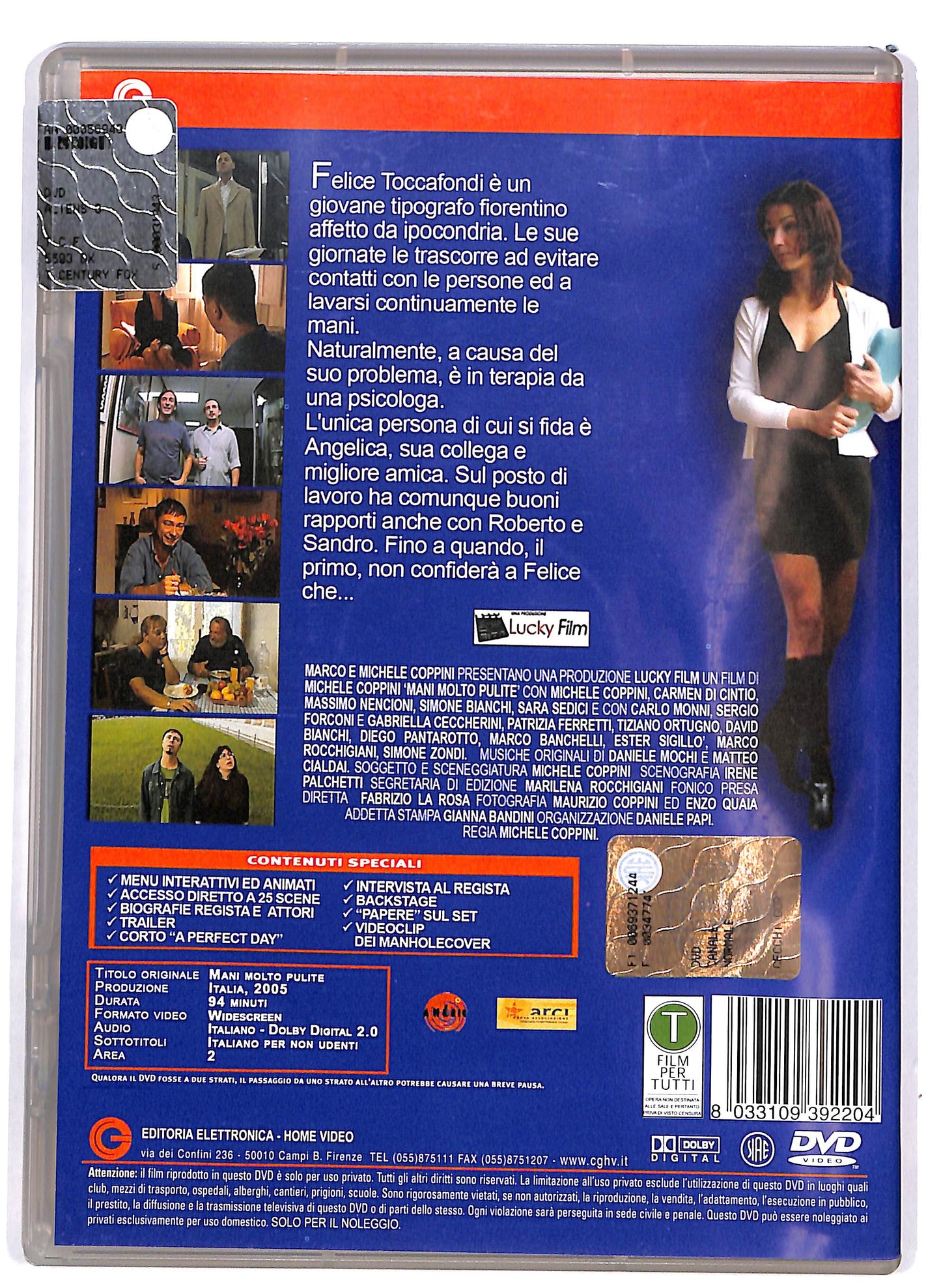 EBOND Mani Molto Pulite DVD D691529