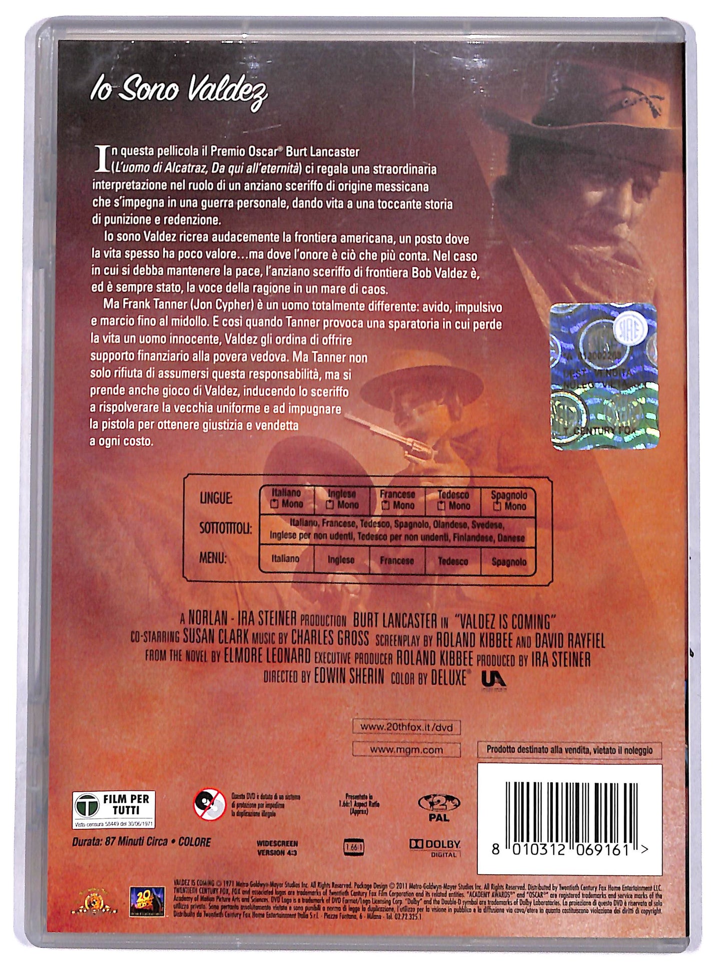 EBOND Io sono valdez DVD D691601