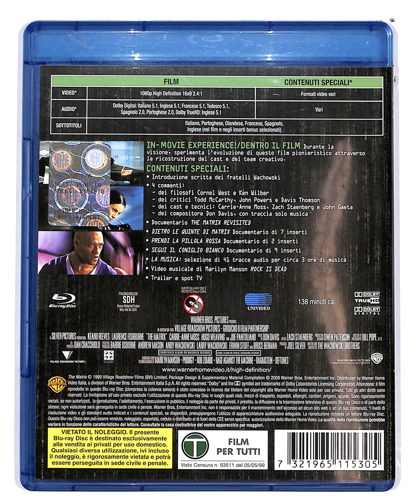 EBOND Matrix BLURAY D691704