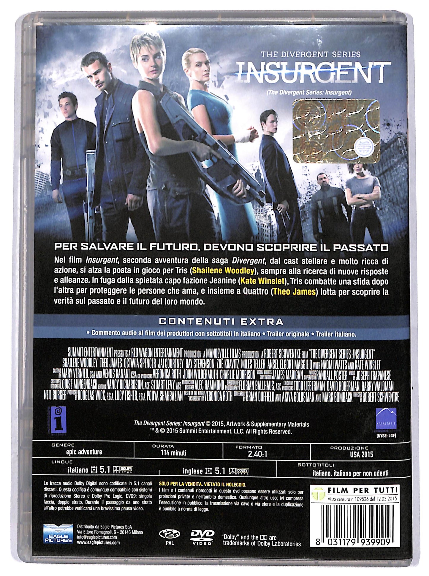 EBOND insurgent DVD D691811