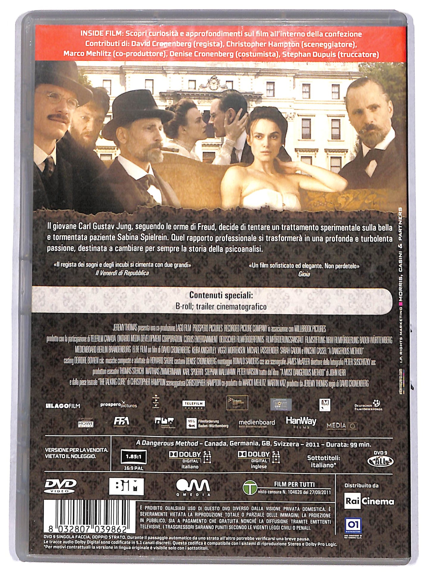 EBOND dangerous method DVD D691829