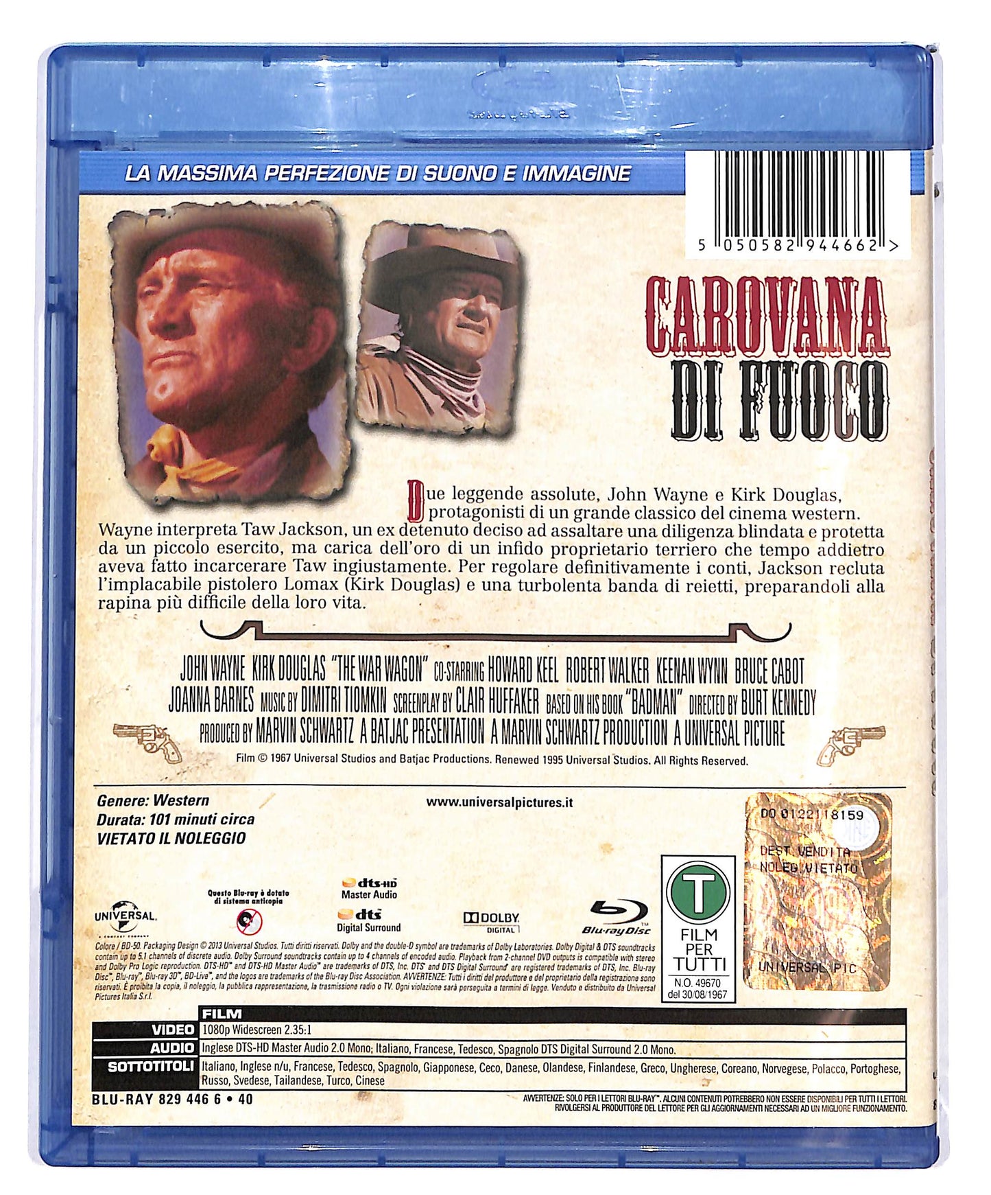 EBOND Carovana di fuoco BLURAY D692002