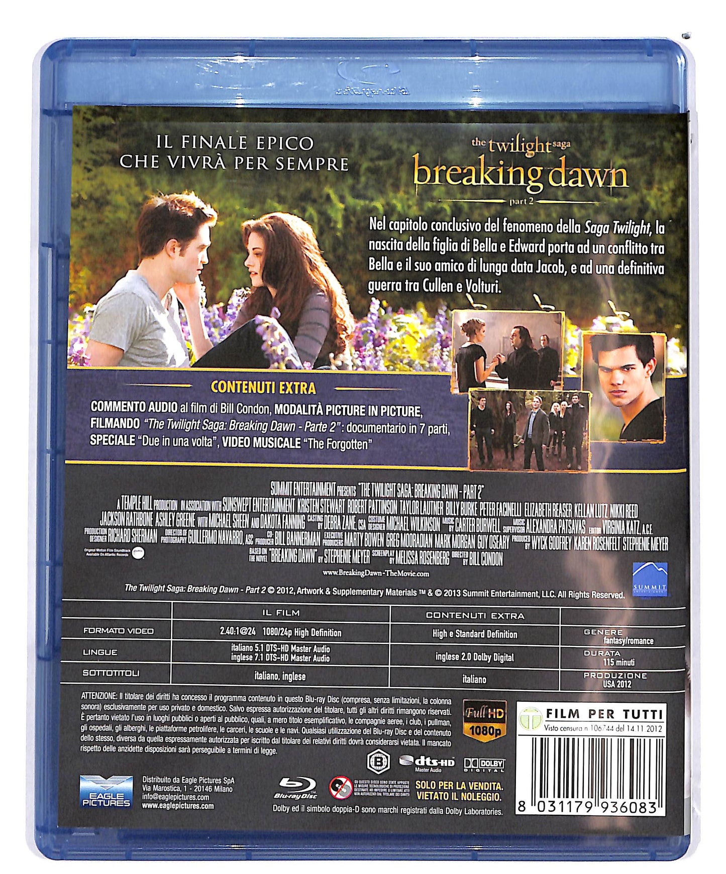 EBOND Breaking Dawn Part 2 Special Edition BLURAY D692020