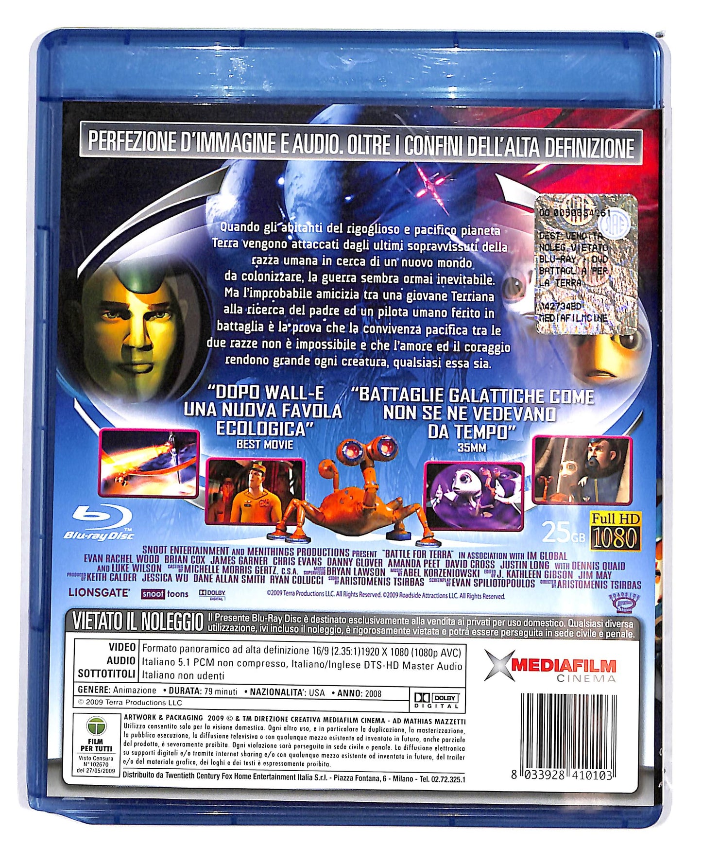EBOND Battaglia per la Terra BLURAY D692030