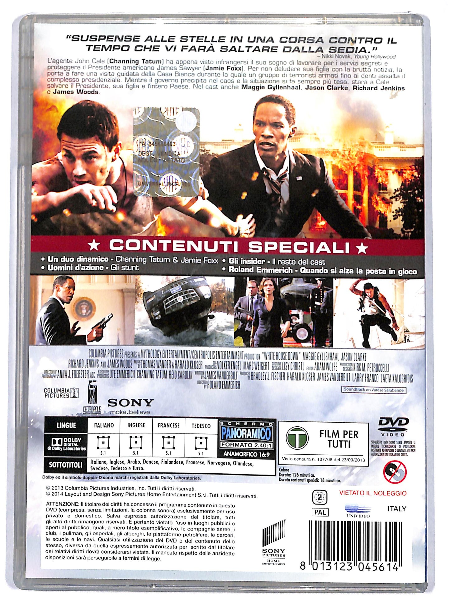 EBOND sotto assedio - white house down DVD D692122