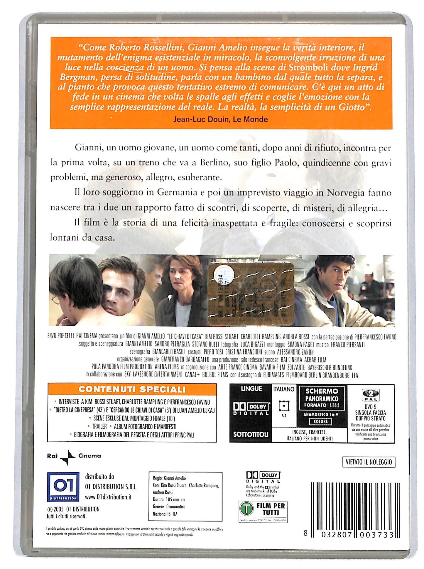 EBOND le chiavi di casa DVD D692164