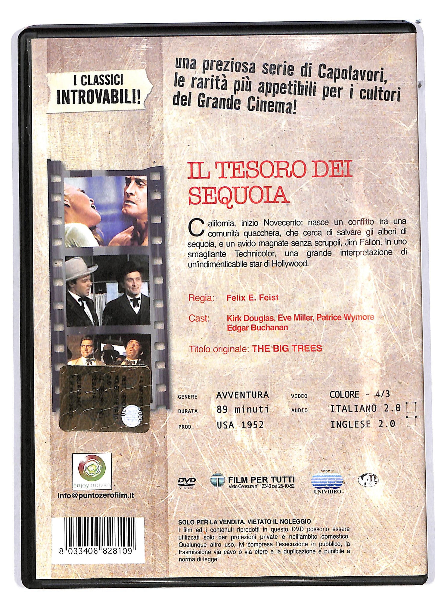 EBOND Il tesoro dei Sequoia DVD D692238