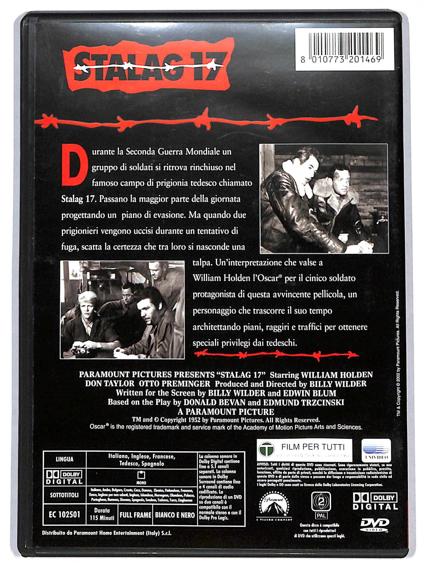 EBOND stalag 17 DVD D692316