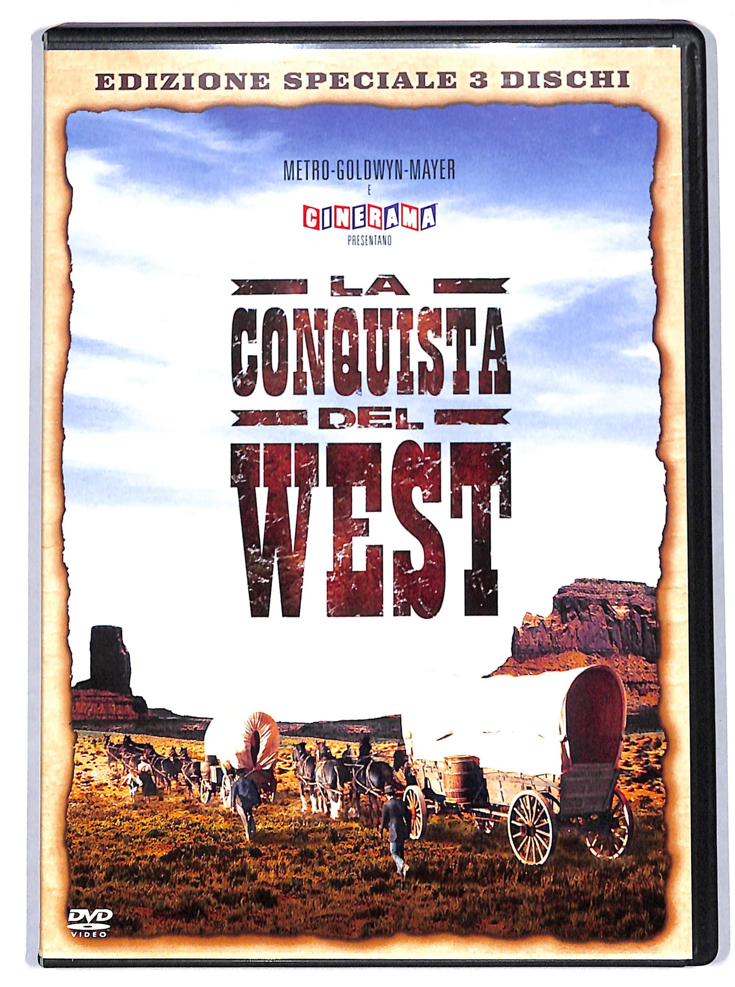 EBOND La conquista del West - EDIZIONE SPECIALE 3 dischi DVD D692332