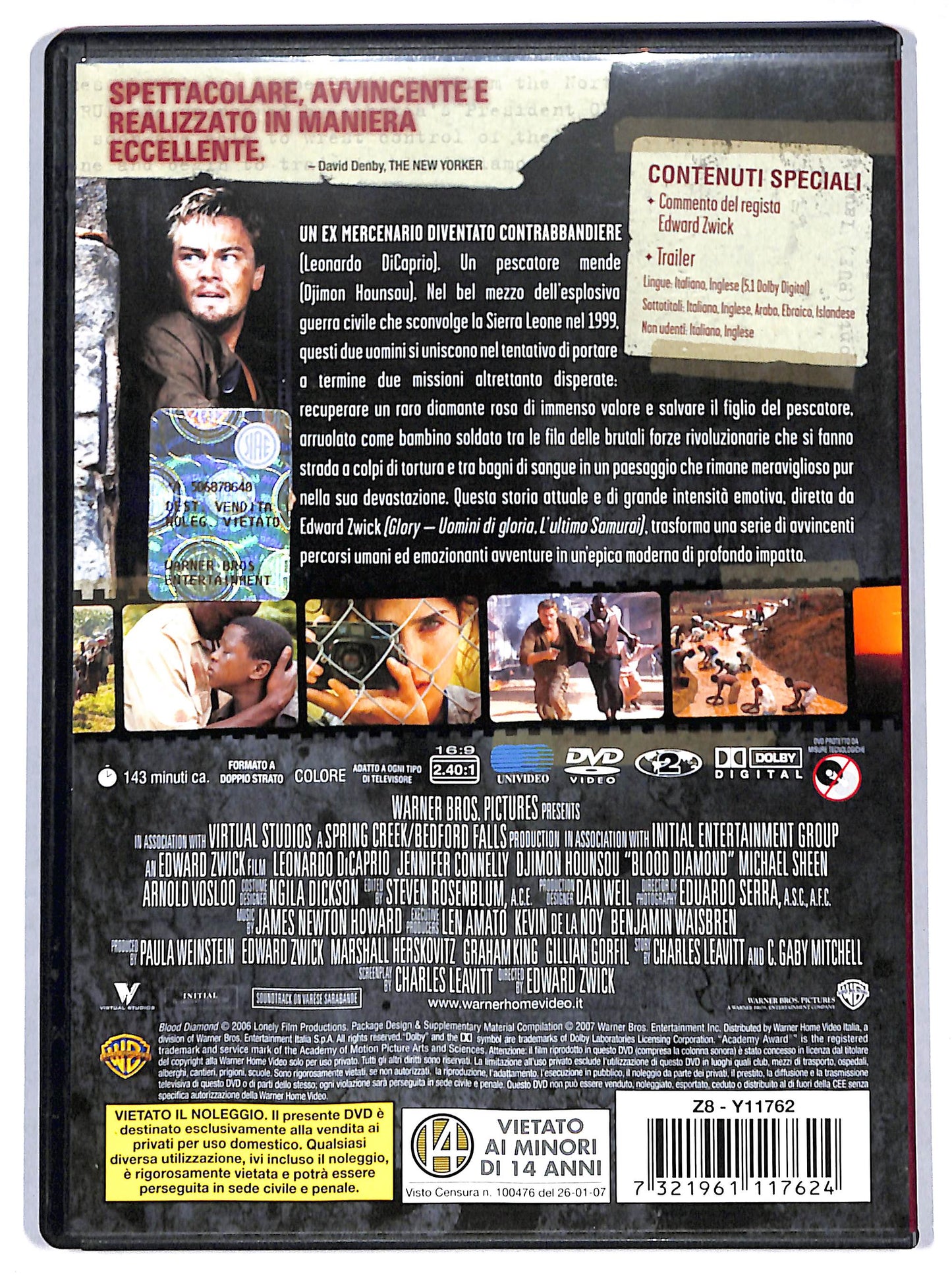 EBOND blood diamond - diamanti di sangue DVD D692338