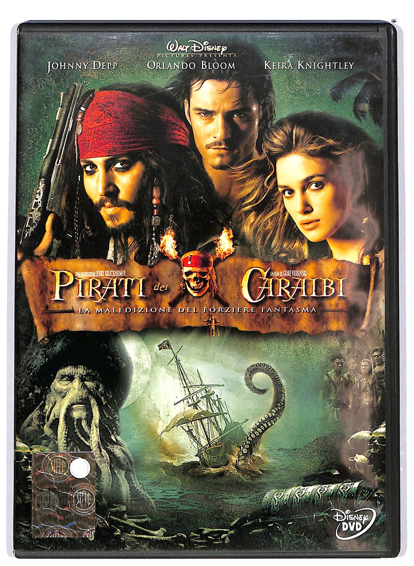 EBOND Pirati dei Caraibi - La maledizione del forziere fantasma DVD D692505