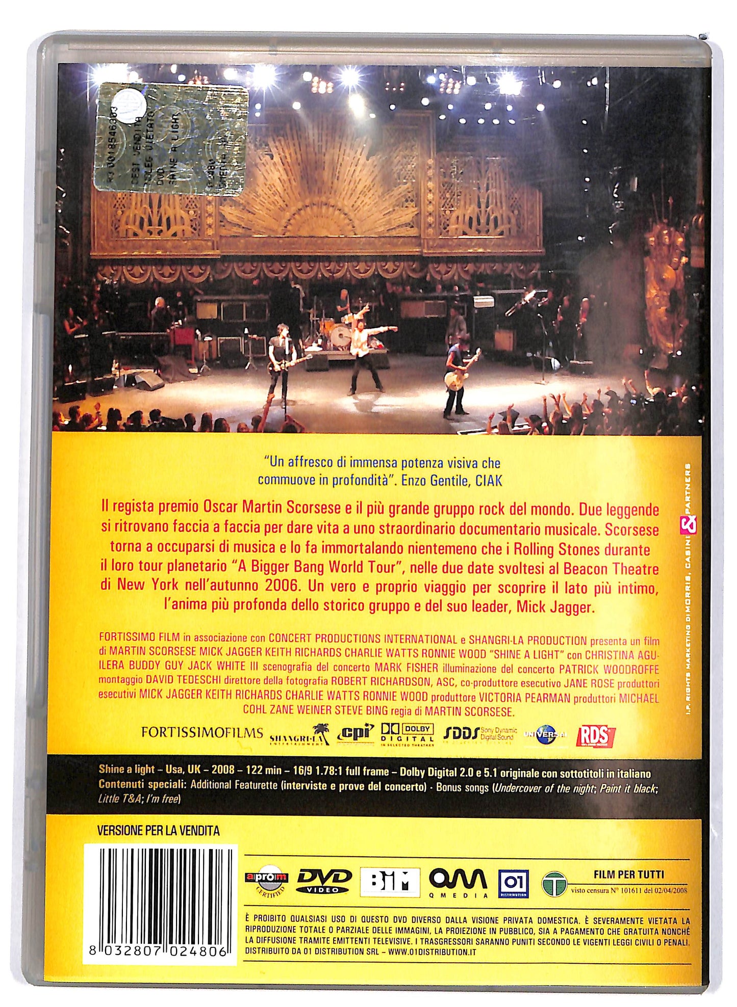 EBOND Shine a Light DVD D692510