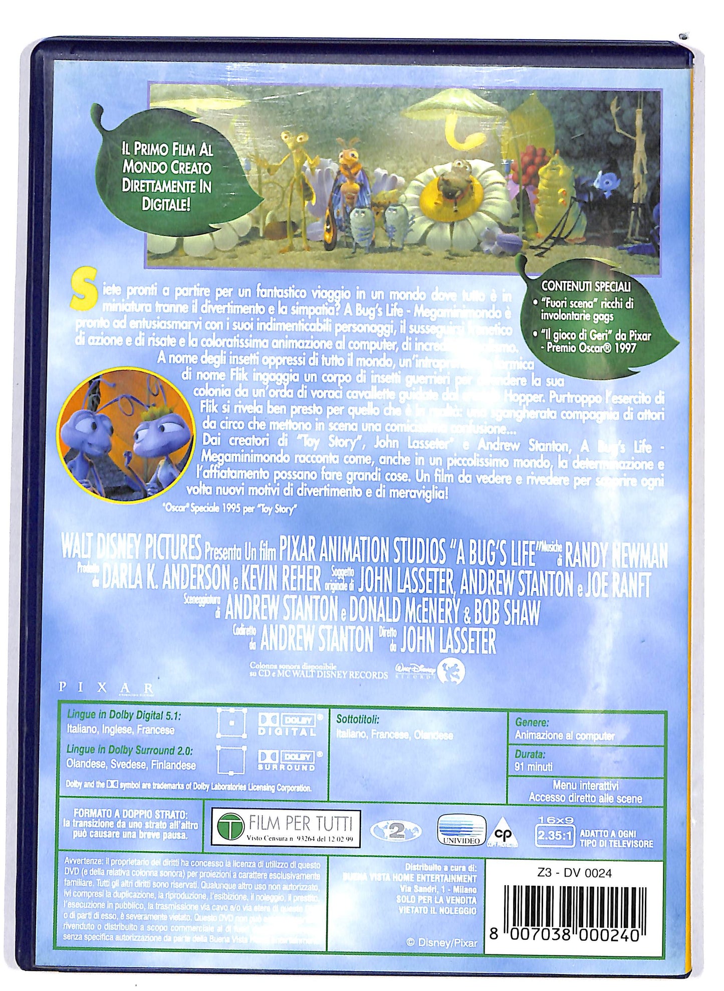 EBOND A Bug's Life - Megaminimondo  DVD D692513