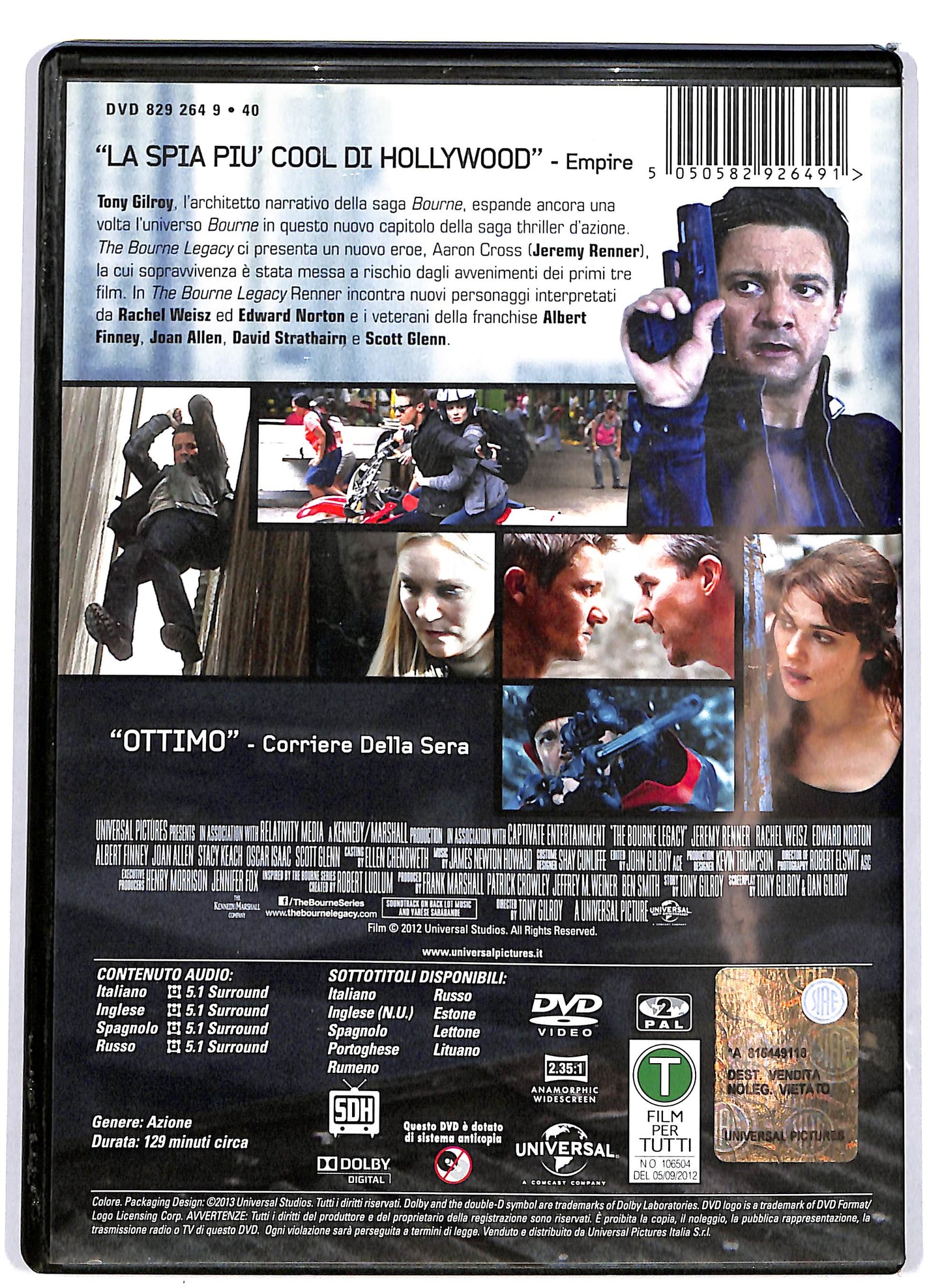 EBOND The Bourne Legacy DVD D692520