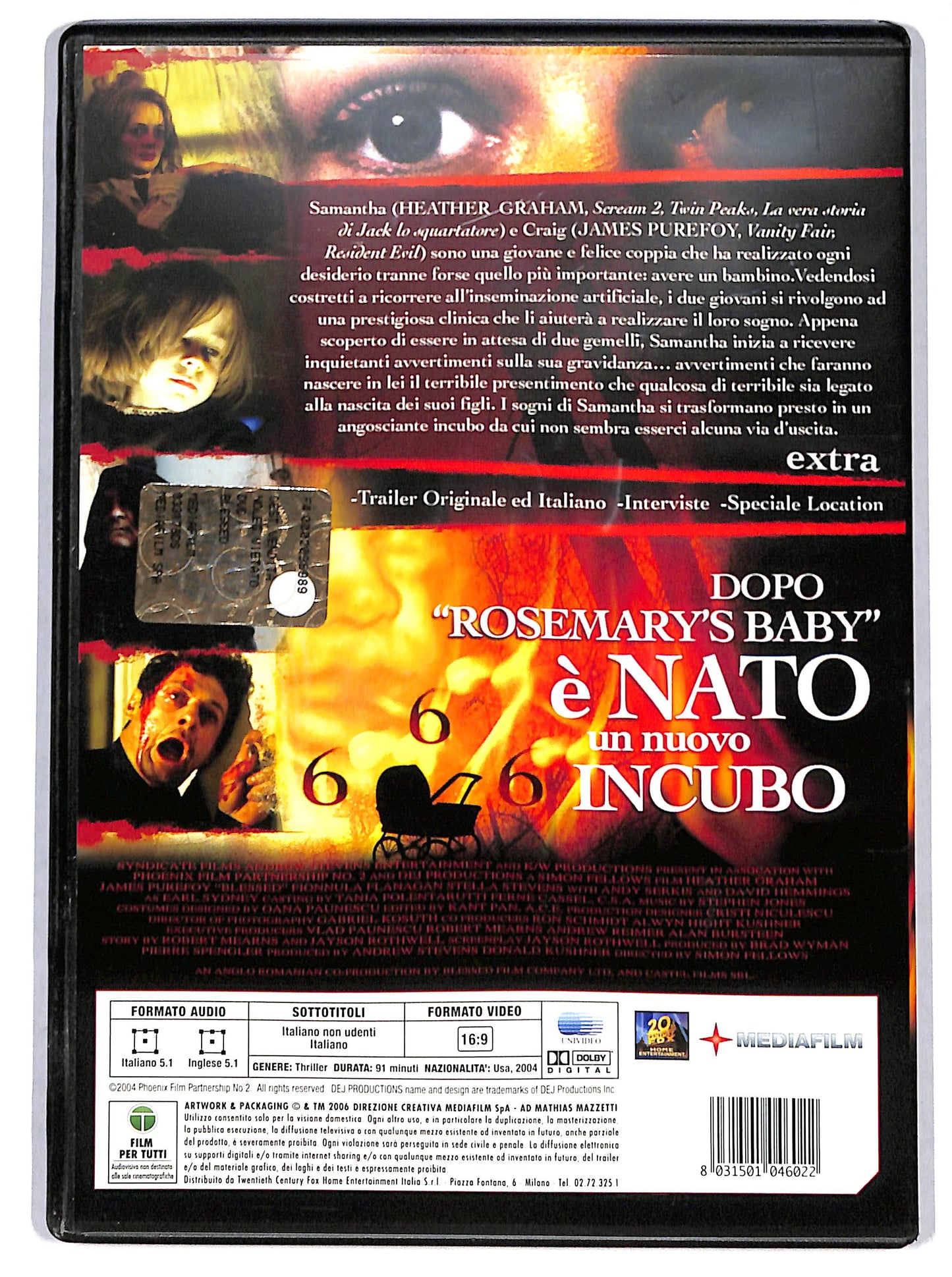 EBOND blessed, il seme del male DVD D692644
