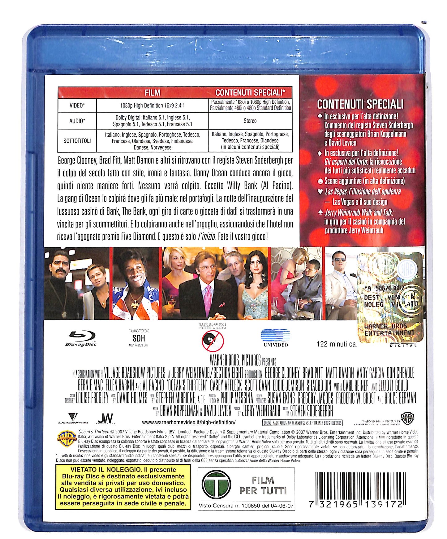EBOND Ocean'S Thirteen BLURAY D692731