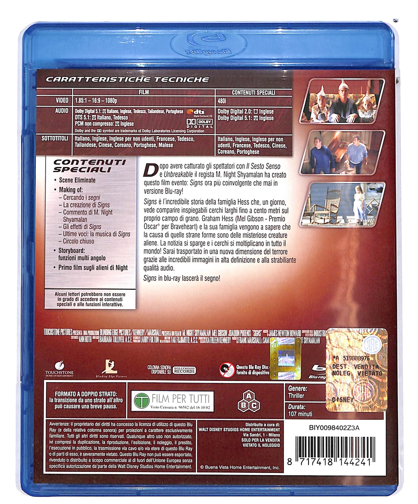 EBOND Signs BLURAY D692741