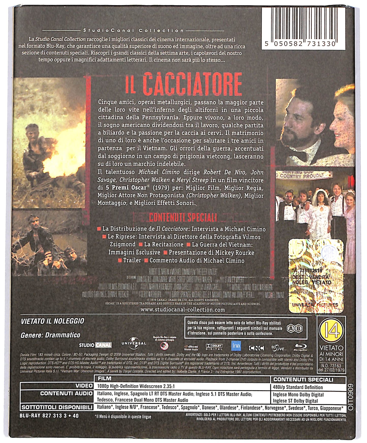 EBOND Il Cacciatore DIGIPACK BLURAY D692745