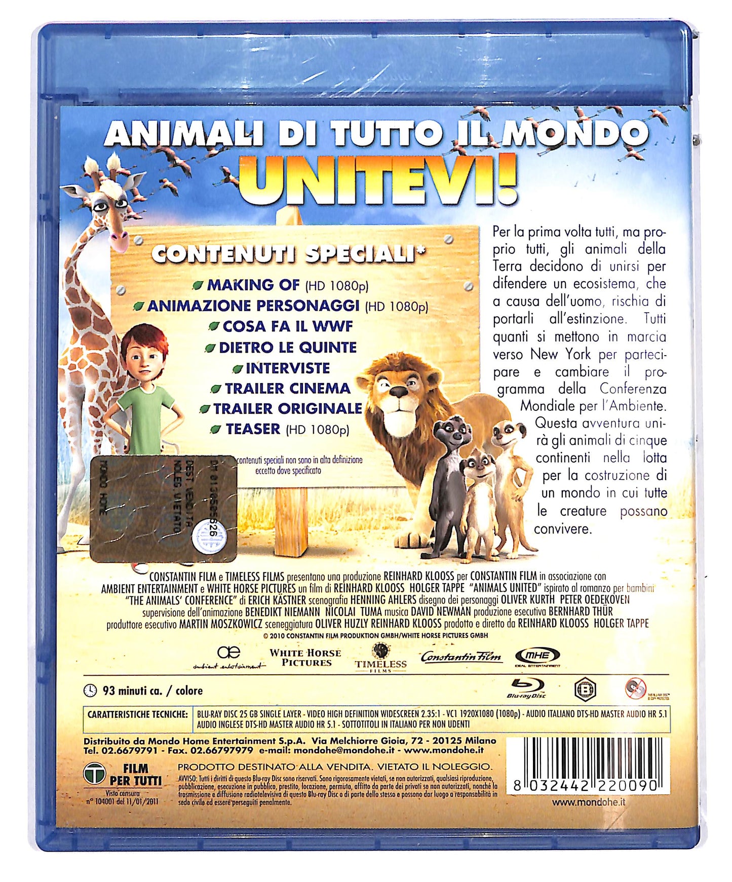 EBOND Animals United BLURAY D692758
