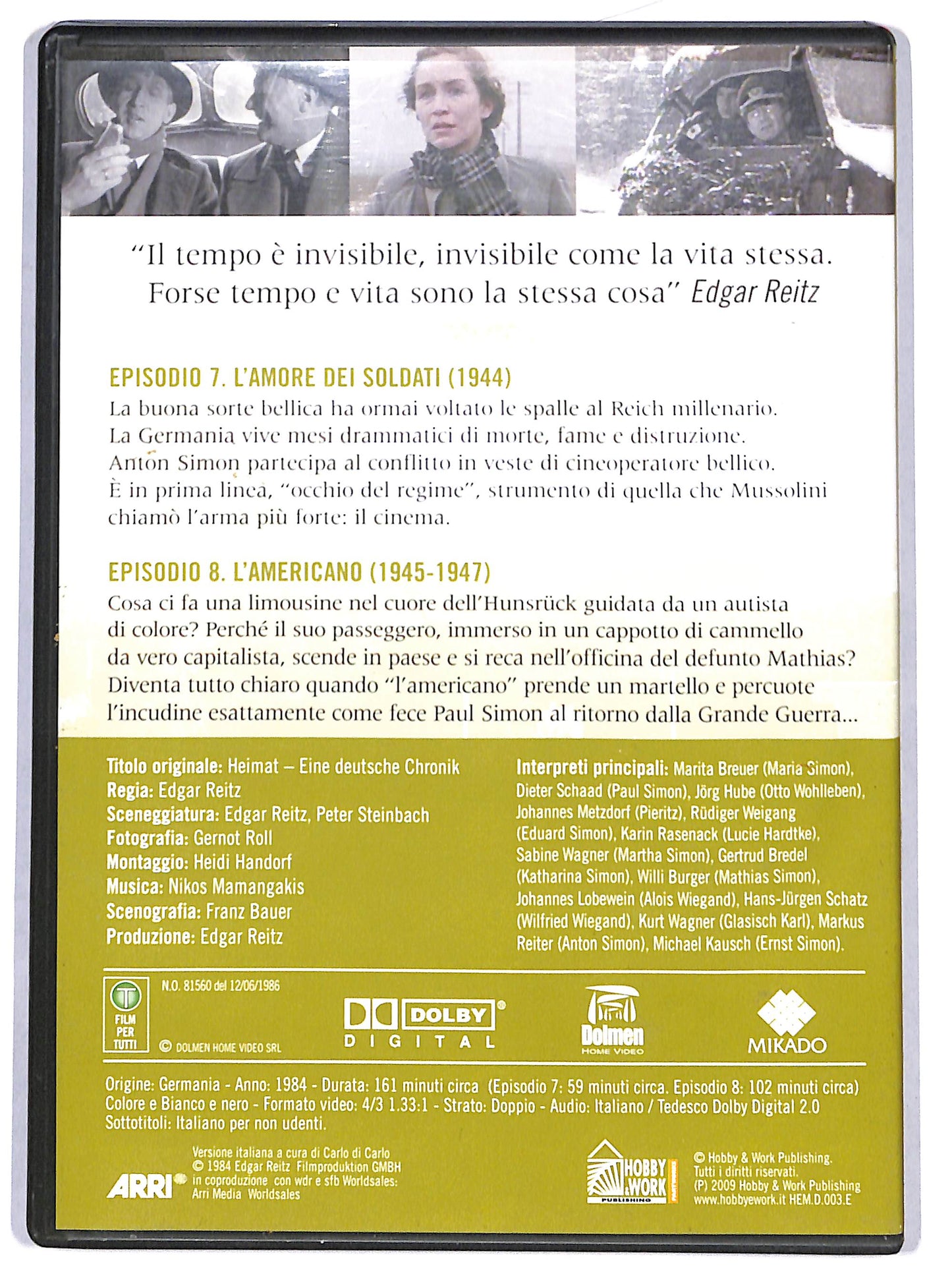 EBOND heimat volume 3 - episodi 7 e 8 EDITORIALE DVD D692808