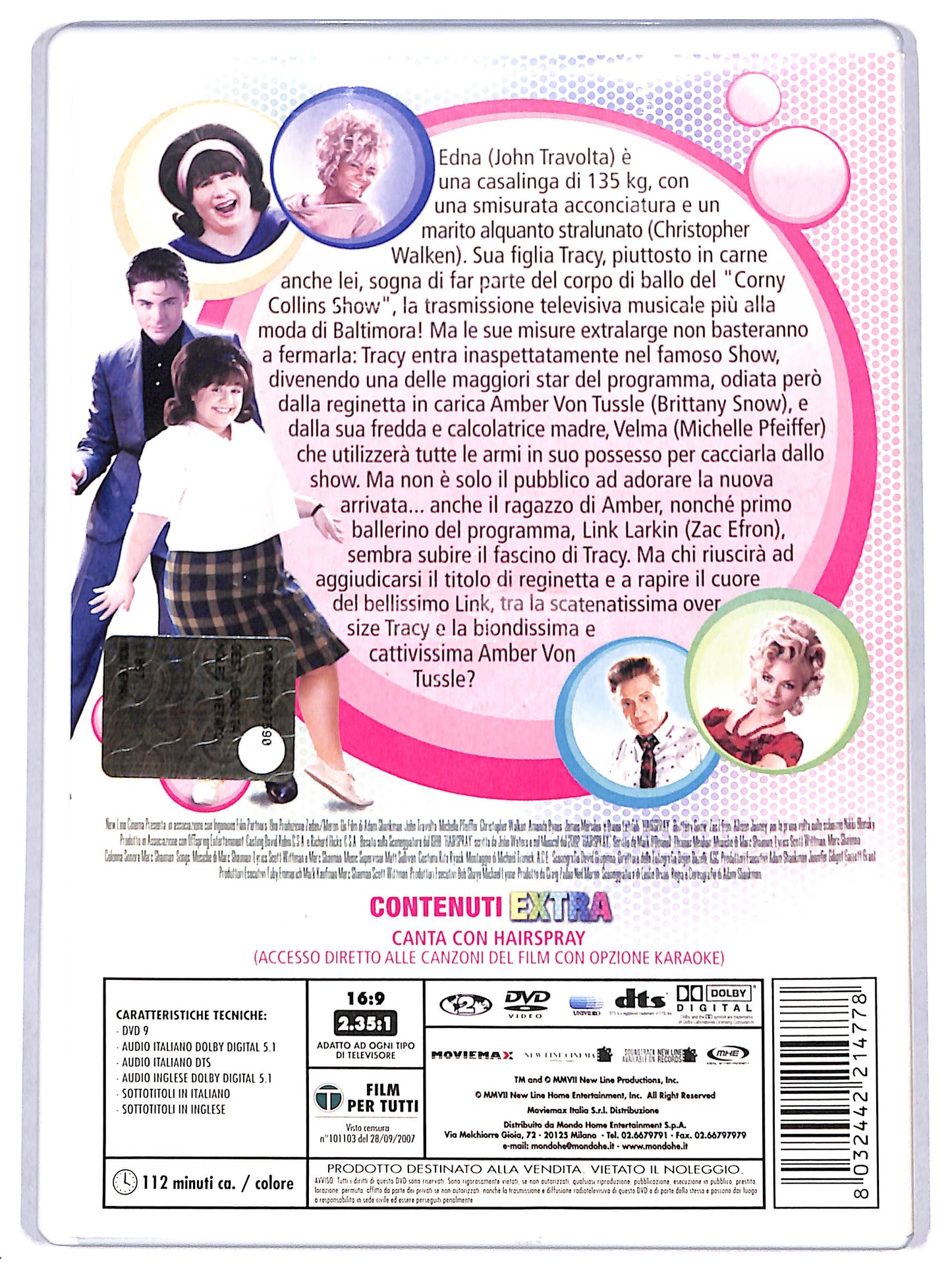 EBOND hairspray DVD D692820