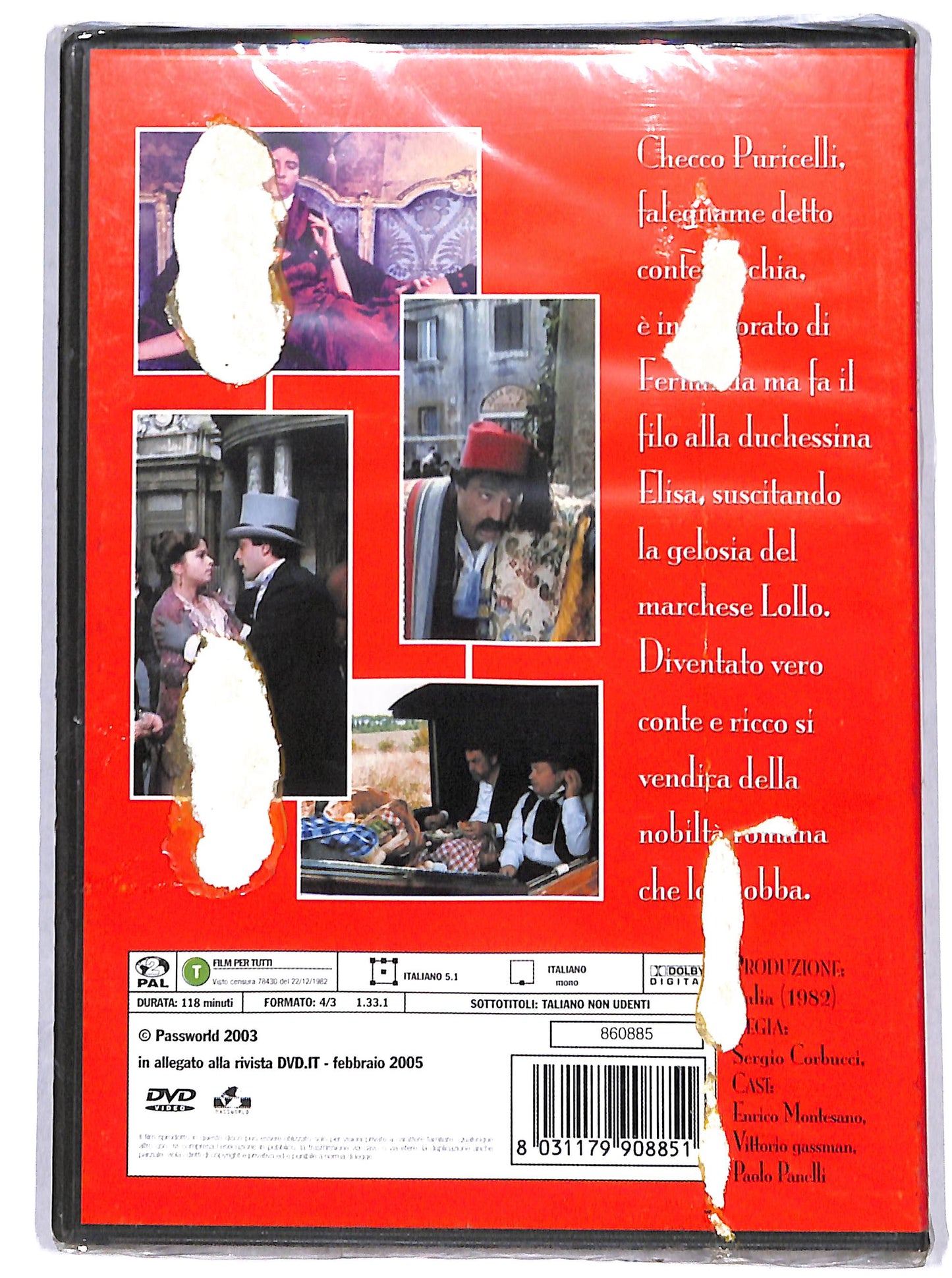 EBOND il conte tacchia DVD D692841