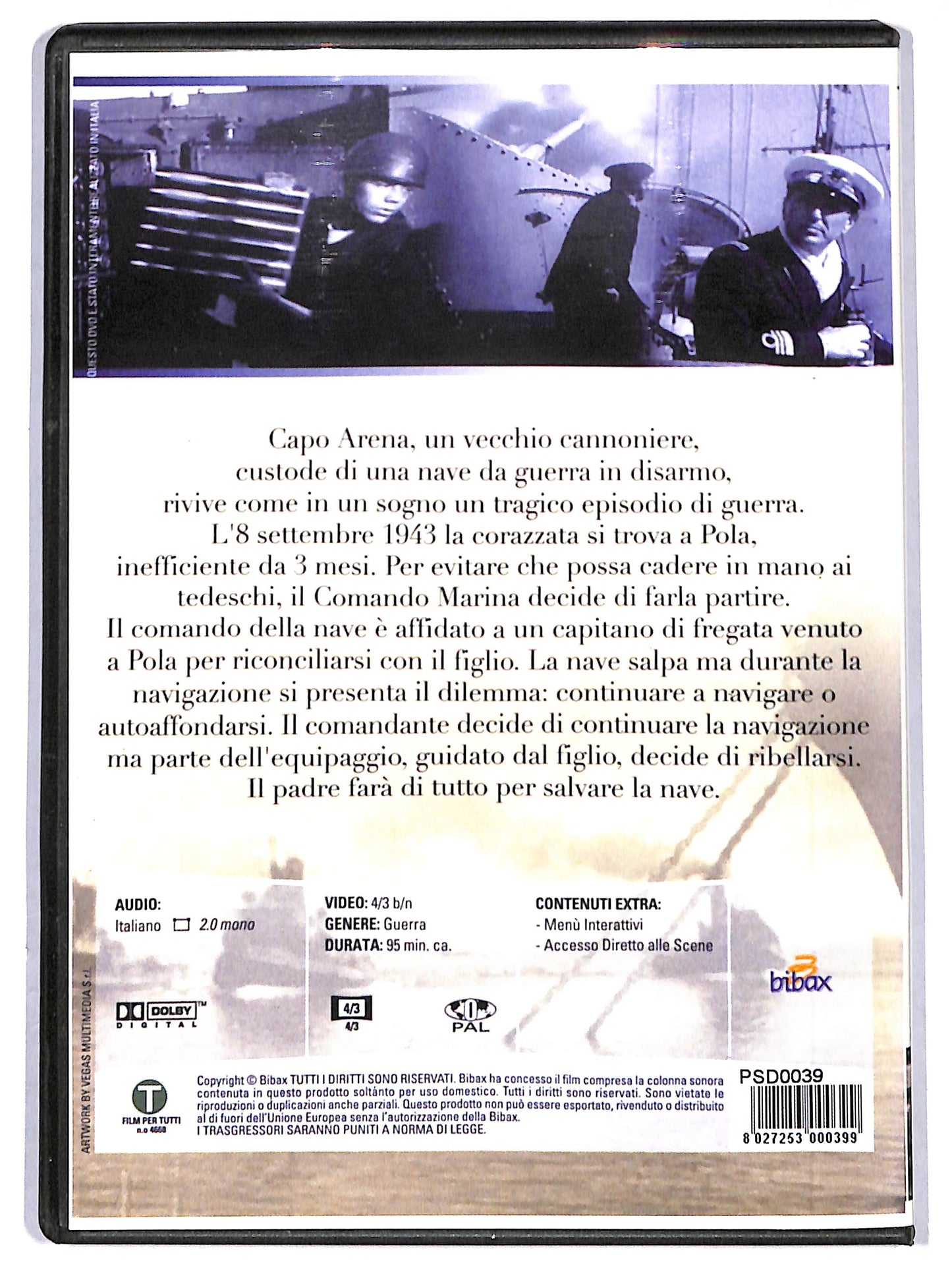 EBOND fantasmi del mare DVD D692853
