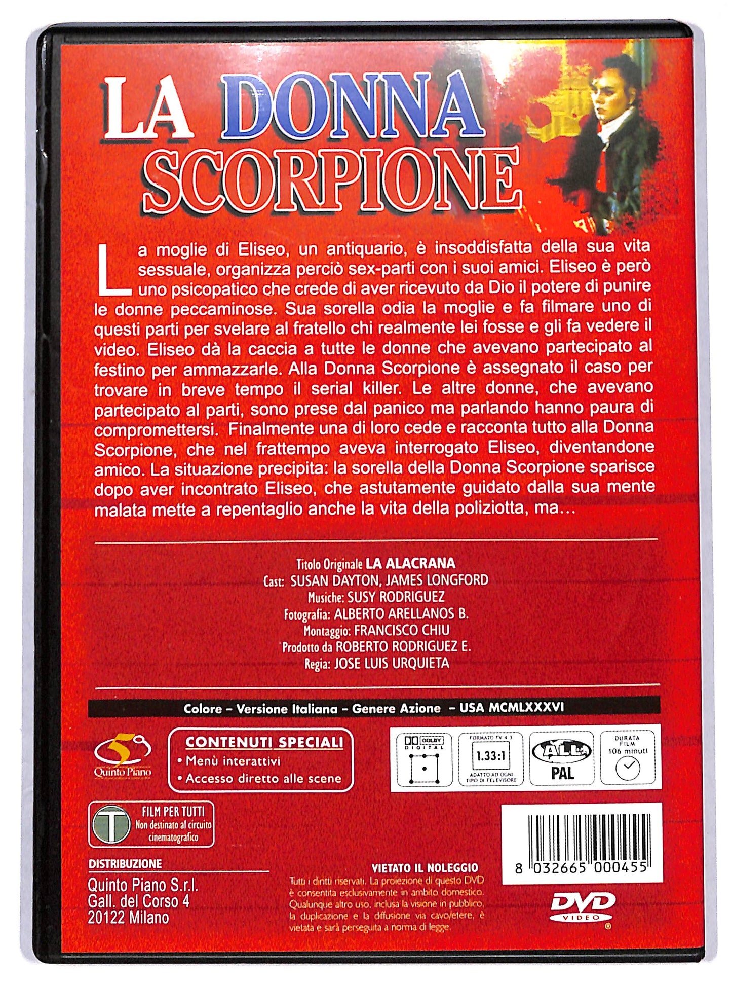 EBOND La donna scorpione DVD D693001