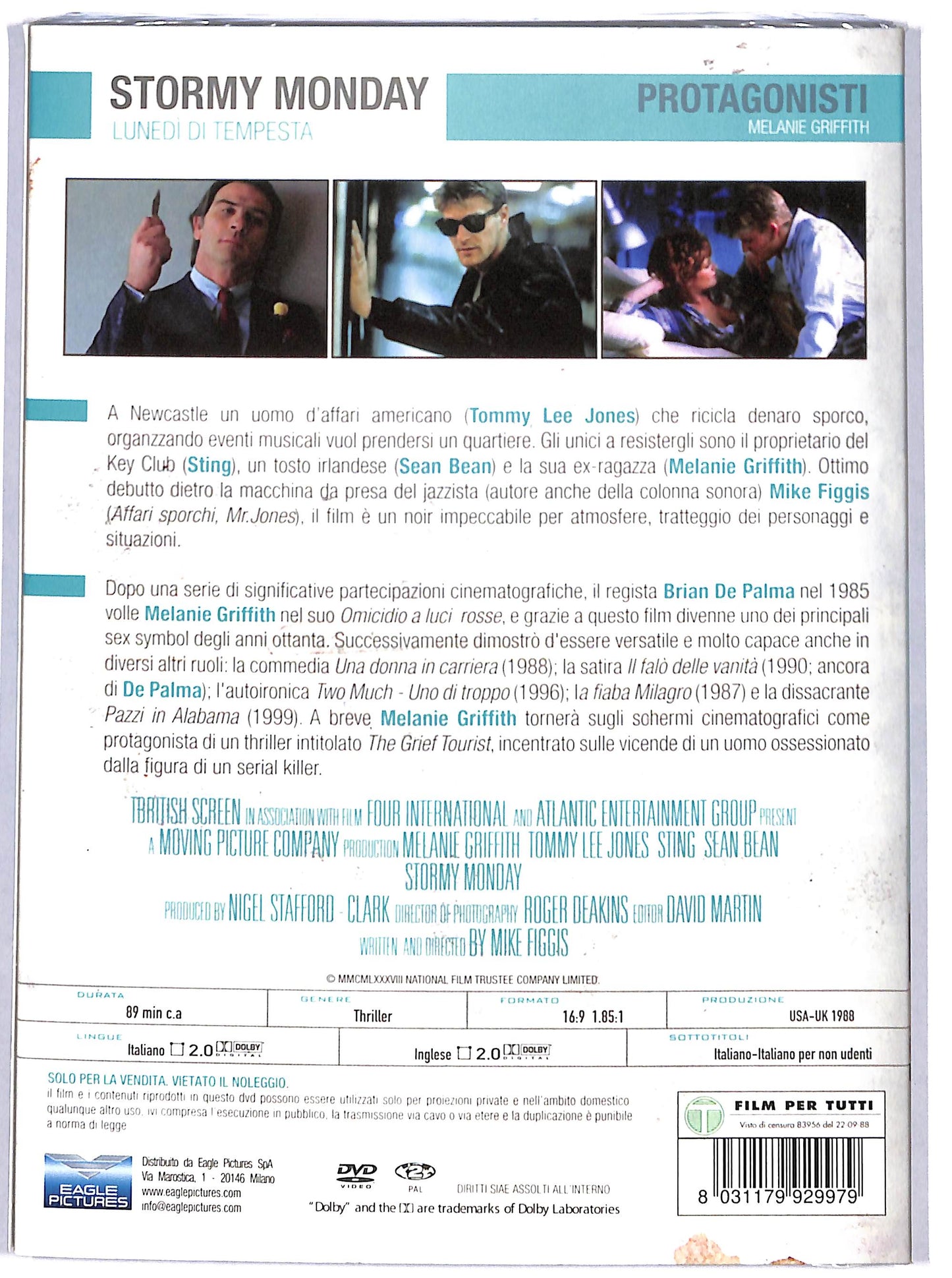 EBOND stormy monday, lunedi di tempesta DVD D693009