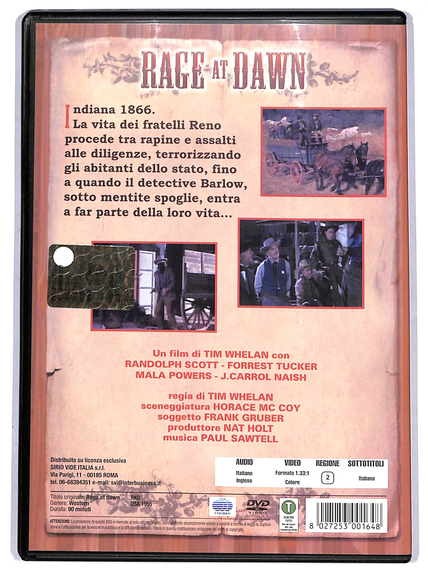EBOND rage at dawn DVD D693025